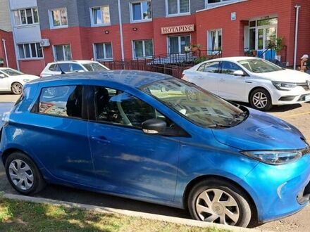 Синий Рено Зое, объемом двигателя 0 л и пробегом 78 тыс. км за 7000 $, фото 1 на Automoto.ua