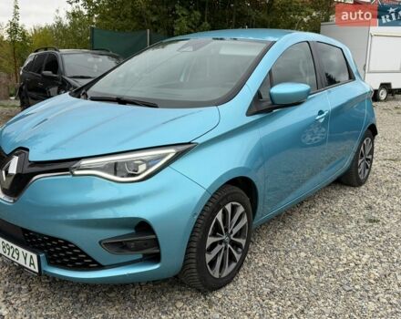 Синій Рено Зое, об'ємом двигуна 0 л та пробігом 44 тис. км за 13300 $, фото 1 на Automoto.ua