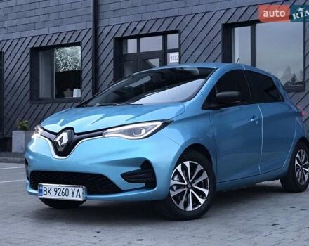 Синій Рено Зое, об'ємом двигуна 0 л та пробігом 25 тис. км за 11800 $, фото 1 на Automoto.ua