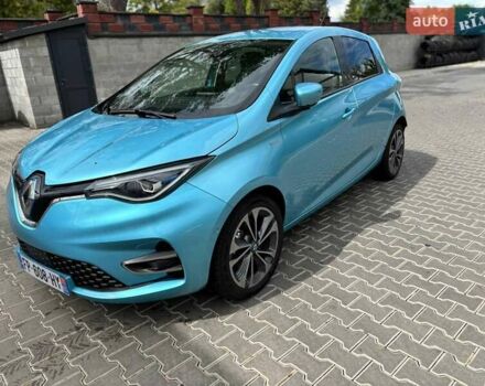 Синий Рено Зое, объемом двигателя 0 л и пробегом 82 тыс. км за 12500 $, фото 1 на Automoto.ua