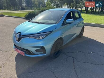 Синий Рено Зое, объемом двигателя 0 л и пробегом 72 тыс. км за 11800 $, фото 1 на Automoto.ua