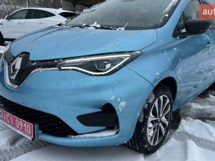Синий Рено Зое, объемом двигателя 0 л и пробегом 57 тыс. км за 12300 $, фото 1 на Automoto.ua