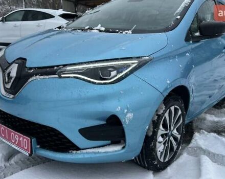 Синий Рено Зое, объемом двигателя 0 л и пробегом 57 тыс. км за 12300 $, фото 1 на Automoto.ua