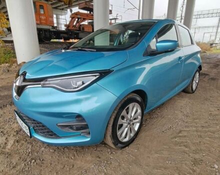 Синій Рено Зое, об'ємом двигуна 0 л та пробігом 50 тис. км за 14899 $, фото 1 на Automoto.ua