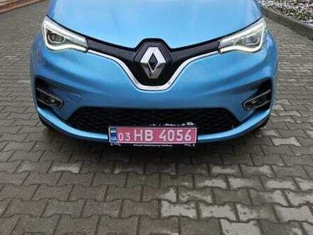 Синий Рено Зое, объемом двигателя 0 л и пробегом 49 тыс. км за 14500 $, фото 1 на Automoto.ua