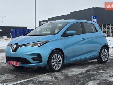 Синій Рено Зое, об'ємом двигуна 0 л та пробігом 54 тис. км за 13500 $, фото 1 на Automoto.ua