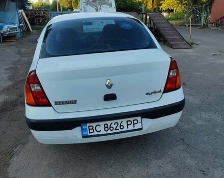 Белый Рено Clio Symbol, объемом двигателя 1.4 л и пробегом 190 тыс. км за 2100 $, фото 7 на Automoto.ua