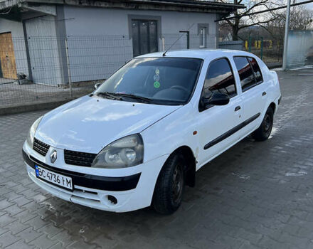 Белый Рено Clio Symbol, объемом двигателя 1.4 л и пробегом 370 тыс. км за 2900 $, фото 2 на Automoto.ua
