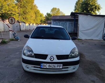 Белый Рено Clio Symbol, объемом двигателя 1.4 л и пробегом 190 тыс. км за 2100 $, фото 1 на Automoto.ua