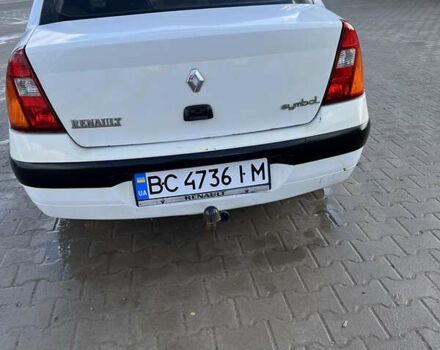 Белый Рено Clio Symbol, объемом двигателя 1.4 л и пробегом 370 тыс. км за 2900 $, фото 3 на Automoto.ua