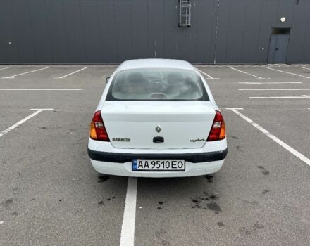 Белый Рено Clio Symbol, объемом двигателя 1.4 л и пробегом 209 тыс. км за 2650 $, фото 1 на Automoto.ua