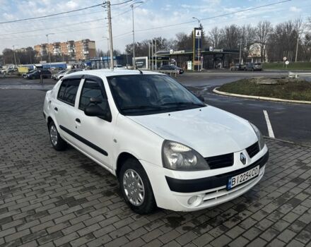 Белый Рено Clio Symbol, объемом двигателя 1.4 л и пробегом 250 тыс. км за 2950 $, фото 13 на Automoto.ua