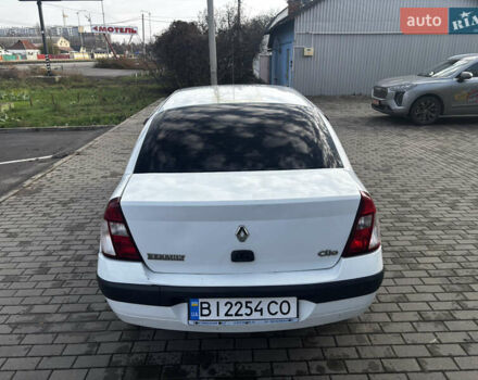 Белый Рено Clio Symbol, объемом двигателя 1.4 л и пробегом 248 тыс. км за 2500 $, фото 8 на Automoto.ua