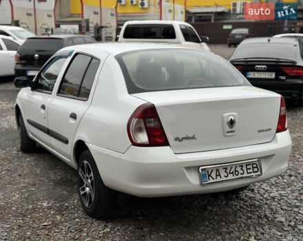 Белый Рено Clio Symbol, объемом двигателя 1.39 л и пробегом 251 тыс. км за 3100 $, фото 3 на Automoto.ua