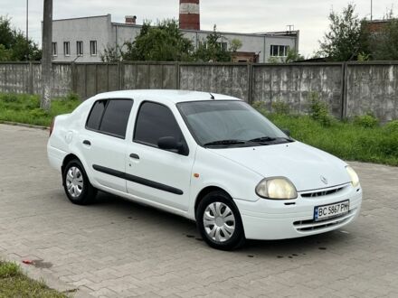 Рено Clio Symbol 2001 в Львове на Automoto.ua Белый Рено Clio Symbol, объемом двигателя 1.4 л и пробегом 246 тыс. км за 2050 $, фото 1 на Automoto.ua
