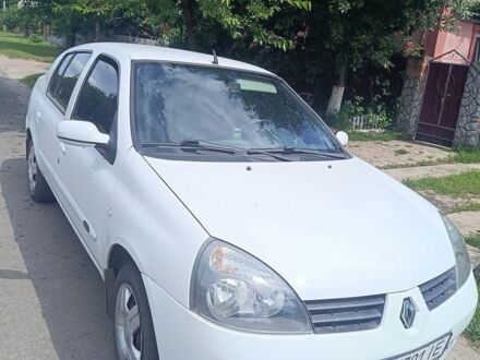 Белый Рено Clio Symbol, объемом двигателя 1.39 л и пробегом 380 тыс. км за 3100 $, фото 1 на Automoto.ua