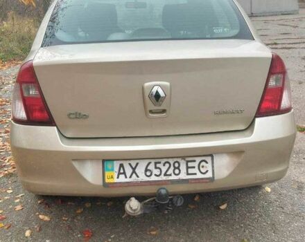 Бежевый Рено Clio Symbol, объемом двигателя 1.4 л и пробегом 302 тыс. км за 3100 $, фото 6 на Automoto.ua