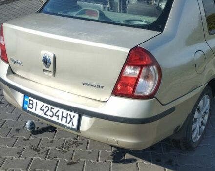 Рено Clio Symbol 2007 в Вольногорске на Automoto.ua Бежевый Рено Clio Symbol, объемом двигателя 1.4 л и пробегом 205 тыс. км за 2398 $, фото 2 на Automoto.ua