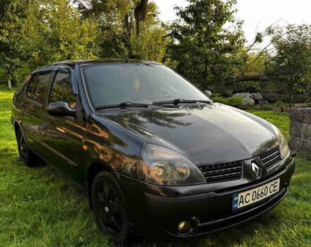 Чорний Рено Clio Symbol, об'ємом двигуна 1.4 л та пробігом 266 тис. км за 2800 $, фото 6 на Automoto.ua