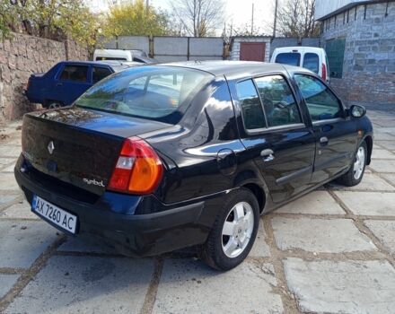 Рено Clio Symbol 2004 в Кропивницком (Кировограде) на Automoto.ua Черный Рено Clio Symbol, объемом двигателя 1.4 л и пробегом 180 тыс. км за 2450 $, фото 5 на Automoto.ua