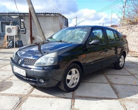 Рено Clio Symbol 2004 в Кропивницком (Кировограде) на Automoto.ua Черный Рено Clio Symbol, объемом двигателя 1.4 л и пробегом 180 тыс. км за 2450 $, фото 2 на Automoto.ua