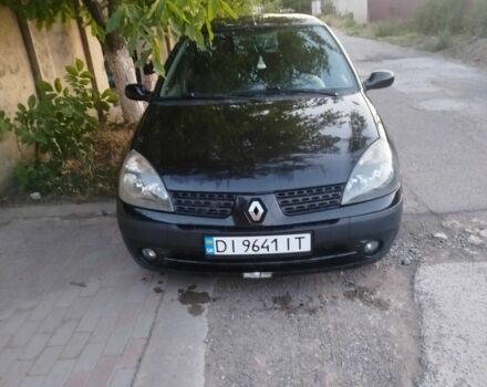 Черный Рено Clio Symbol, объемом двигателя 1.4 л и пробегом 210 тыс. км за 4000 $, фото 1 на Automoto.ua