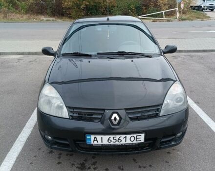 Черный Рено Clio Symbol, объемом двигателя 1.4 л и пробегом 267 тыс. км за 2650 $, фото 1 на Automoto.ua