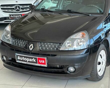 Черный Рено Clio Symbol, объемом двигателя 1.4 л и пробегом 174 тыс. км за 3690 $, фото 2 на Automoto.ua