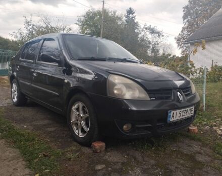 Черный Рено Clio Symbol, объемом двигателя 1.4 л и пробегом 2 тыс. км за 3000 $, фото 4 на Automoto.ua