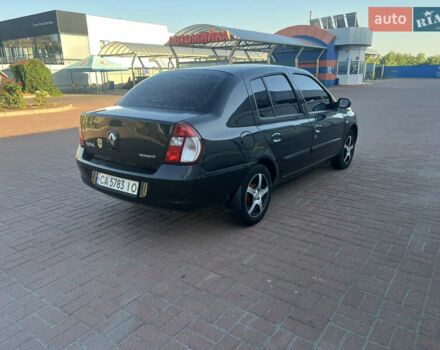 Черный Рено Clio Symbol, объемом двигателя 1.39 л и пробегом 270 тыс. км за 3400 $, фото 3 на Automoto.ua