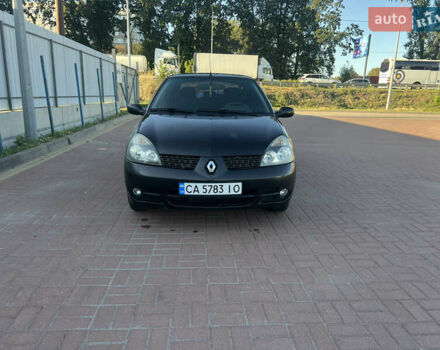 Черный Рено Clio Symbol, объемом двигателя 1.39 л и пробегом 270 тыс. км за 3400 $, фото 5 на Automoto.ua