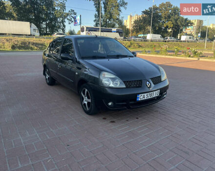Черный Рено Clio Symbol, объемом двигателя 1.39 л и пробегом 270 тыс. км за 3400 $, фото 4 на Automoto.ua