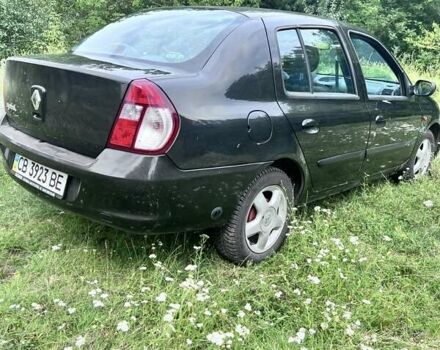 Черный Рено Clio Symbol, объемом двигателя 1.4 л и пробегом 153 тыс. км за 3200 $, фото 3 на Automoto.ua