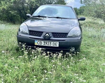 Черный Рено Clio Symbol, объемом двигателя 1.4 л и пробегом 153 тыс. км за 3200 $, фото 1 на Automoto.ua