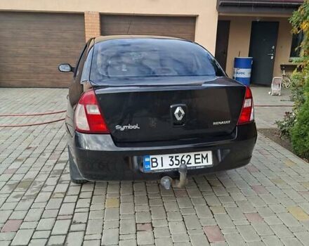 Рено Clio Symbol 2007 в Полтаве на Automoto.ua Черный Рено Clio Symbol, объемом двигателя 1.39 л и пробегом 218 тыс. км за 3500 $, фото 1 на Automoto.ua