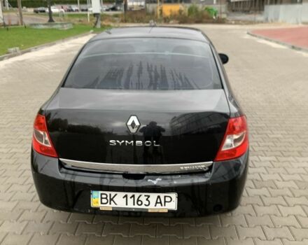 Черный Рено Clio Symbol, объемом двигателя 1.4 л и пробегом 274 тыс. км за 3500 $, фото 4 на Automoto.ua