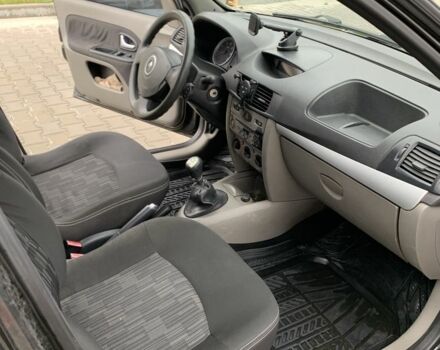 Черный Рено Clio Symbol, объемом двигателя 1.4 л и пробегом 274 тыс. км за 3500 $, фото 14 на Automoto.ua