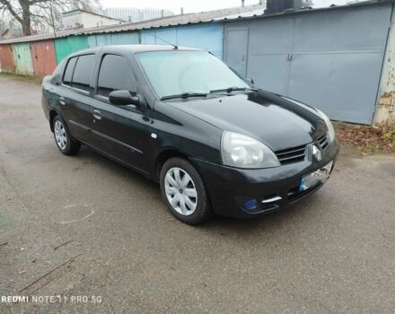 Черный Рено Clio Symbol, объемом двигателя 1.4 л и пробегом 157 тыс. км за 3000 $, фото 6 на Automoto.ua