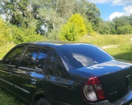 Черный Рено Clio Symbol, объемом двигателя 1.39 л и пробегом 175 тыс. км за 4000 $, фото 1 на Automoto.ua
