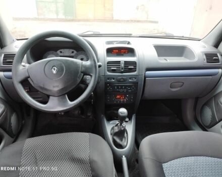 Черный Рено Clio Symbol, объемом двигателя 1.4 л и пробегом 157 тыс. км за 3000 $, фото 10 на Automoto.ua