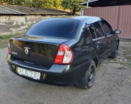 Черный Рено Clio Symbol, объемом двигателя 1.4 л и пробегом 300 тыс. км за 3200 $, фото 3 на Automoto.ua