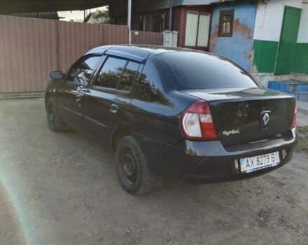 Черный Рено Clio Symbol, объемом двигателя 1.4 л и пробегом 300 тыс. км за 3200 $, фото 1 на Automoto.ua