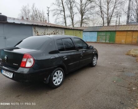 Черный Рено Clio Symbol, объемом двигателя 1.4 л и пробегом 157 тыс. км за 3000 $, фото 2 на Automoto.ua