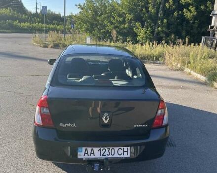 Черный Рено Clio Symbol, объемом двигателя 1.39 л и пробегом 160 тыс. км за 3200 $, фото 9 на Automoto.ua