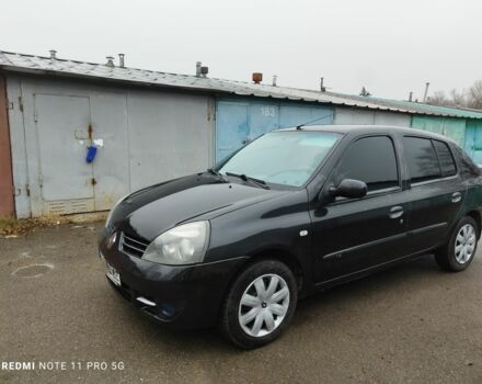 Черный Рено Clio Symbol, объемом двигателя 1.4 л и пробегом 157 тыс. км за 3000 $, фото 5 на Automoto.ua