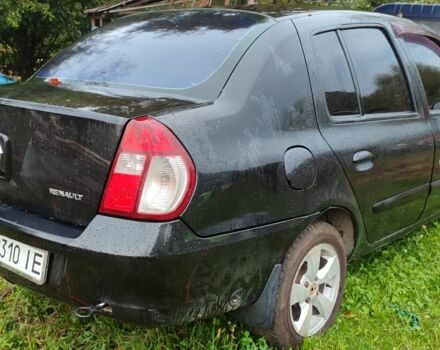 Черный Рено Clio Symbol, объемом двигателя 1.4 л и пробегом 300 тыс. км за 2700 $, фото 5 на Automoto.ua