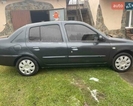 Черный Рено Clio Symbol, объемом двигателя 1.4 л и пробегом 187 тыс. км за 2700 $, фото 2 на Automoto.ua