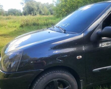 Черный Рено Clio Symbol, объемом двигателя 1.39 л и пробегом 175 тыс. км за 4000 $, фото 19 на Automoto.ua