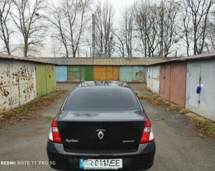 Черный Рено Clio Symbol, объемом двигателя 1.4 л и пробегом 157 тыс. км за 3000 $, фото 3 на Automoto.ua