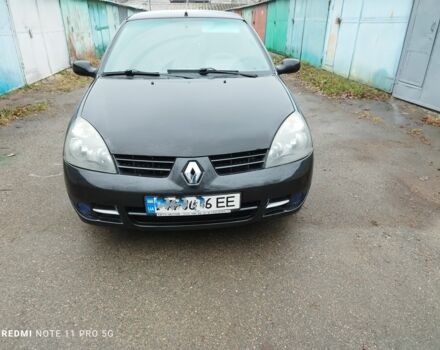 Черный Рено Clio Symbol, объемом двигателя 1.4 л и пробегом 157 тыс. км за 3000 $, фото 7 на Automoto.ua